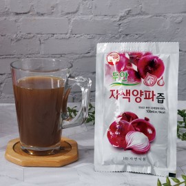 HACCP인증시설 우리 농산물로 만든 자색 양파즙 100팩 (100ml)